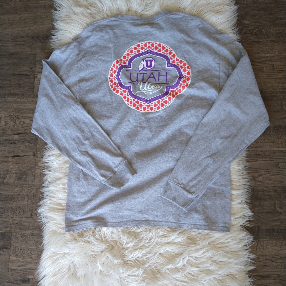New Long Sleeve University of Utah Tee